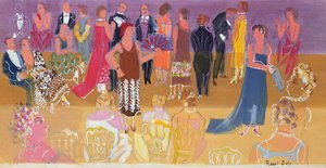Přijetí na velitelství přístavního admirála od Raoul Dufy