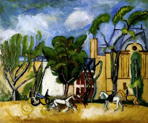 Bois de Boulogne od Raoul Dufy