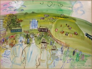 Dostihové závodiště (Goodwood) od Raoul Dufy
