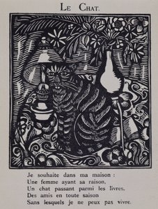 Kočka - in "Le Bestiaire ou cortege d