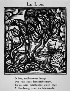 Lev - in "Le Bestiaire ou cortège d