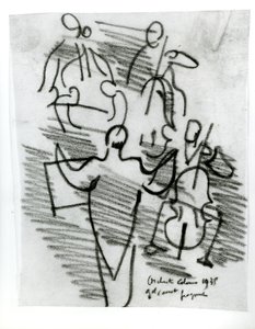 Orchestre Colonne od Raoul Dufy