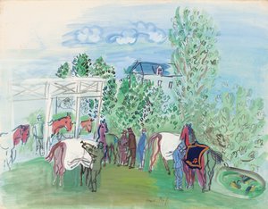 Paddock od Raoul Dufy