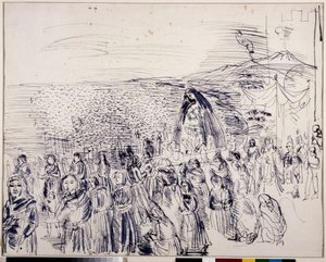 Procesí a Neapol od Raoul Dufy