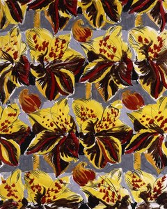 Červené a žluté květy; Fleurs Rouges et Jaunes od Raoul Dufy