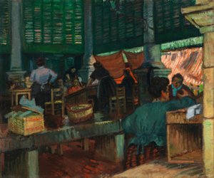 Rybí trh, Marseille od Raoul Dufy