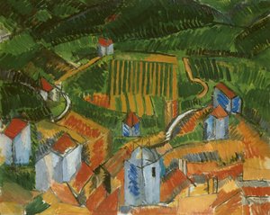 Krajina Vence od Raoul Dufy