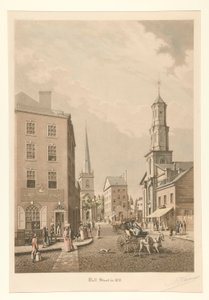 Wall Street v roce 1820