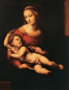 Bridgewater Madonna (Madonna a dítě) od Raphaela Sanzia (1483-1520), olej na plátně, 81x56 cm od Raphael (1483-1520)