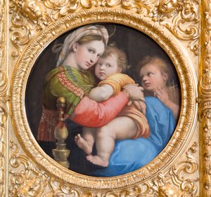Madonna ze židle
