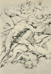 Bitevní scéna, začátek 16. století, 1943. od Raffaello Sanzio Raphael