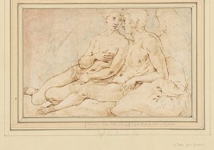 Cupid a Psyche, kolem 1540. od Raphael