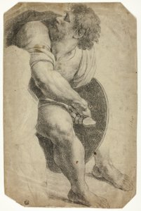 Stráž tasící svůj meč od Raphael