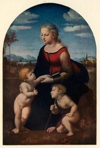 La Belle Jardinière, 1507, c1912 od Raffaello Sanzio Raphael