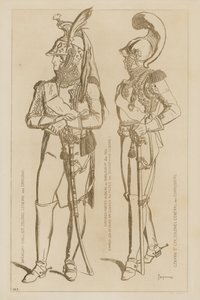 Kostýmy u bran ke korunovaci Napoleona I od Raphael Jacquemin