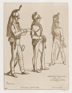 Angličtí dragouni, 1814-15