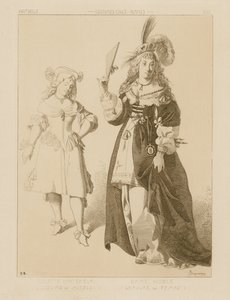 Italské ženy v 17. století od Raphael Jacquemin