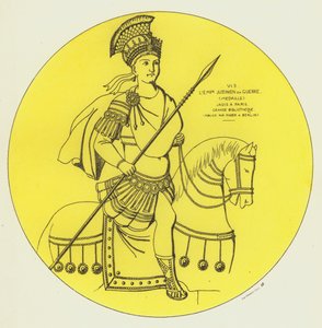 Císař Justinián ve válce od Raphael Jacquemin