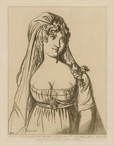 Maria Feodorovna, vdova po caru Pavlu I. Ruska