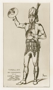 Timbalier granátníků konzulské gardy (1800-1804) od Raphael Jacquemin