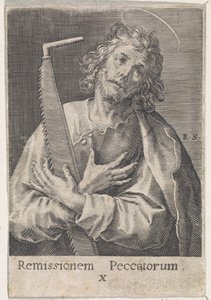 Apoštol Šimon Zélót Kristus, Marie a dvanáct apoštolů (název série)