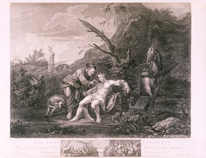 "Dobrý Samaritán", 1772 od Ravend