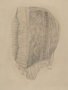 Dětská krajková čepice