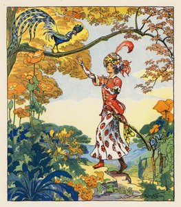 Les Mille et Une Nuits / Tisíc a jedna noc (barevná litografie)