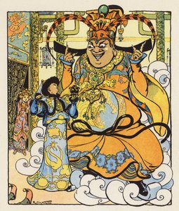 Les Mille et Une Nuits / Tisíc a jedna noc (barevná litografie) od Raymond de la Neziere