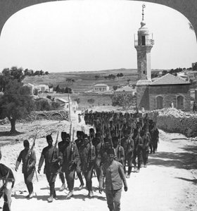 Poražení turečtí vojáci, Palestina, první světová válka, c1917-c1918 od Realistic Travels Publishers