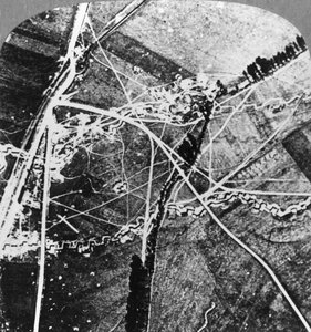 Hindenburgova linie z 8000 stop, Francie, první světová válka, c1916-c1918
