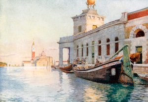 Dogana (barevná litografie)