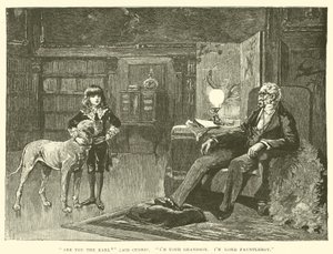 Ilustrace k filmu Malý lord Fauntleroy