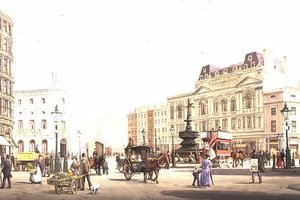 Piccadilly Circus od Reginald Ernest Arnold