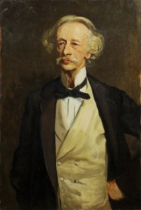 Portrét básníka Coventry Patmore 1823-1896.