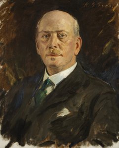 W.J. Warley, Esq., hlavní asistent oficiálního přijímače z Bristolu (olej na plátně)