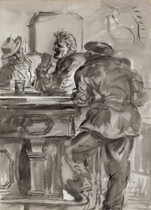 Bar Philosopher od Reginald Marsh