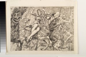 Kolotoč (lept) od Reginald Marsh