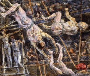 Létající Concellos od Reginald Marsh