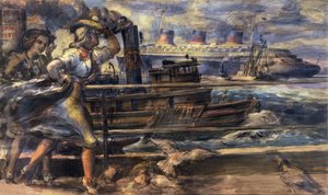 Normandie od Reginald Marsh