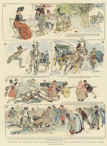 Nabídka k sňatku a předpoklady přijetí této nabídky (barevná litografie) od Reginald Thomas Cleaver