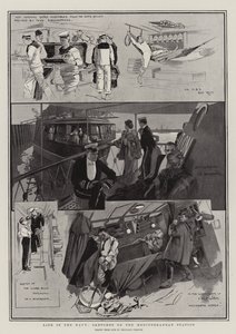 Život v námořnictvu, náčrtky ze středomořské stanice (litografie) od Reginald Thomas Cleaver