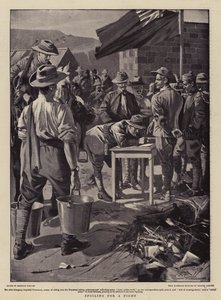 Spoiling for a Fight (litografie) od Reginald Thomas Cleaver