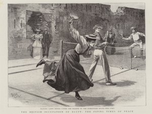 Britská okupace Egypta v době míru (rytina) od Reginald Thomas Cleaver
