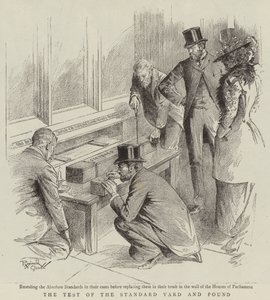Zkouška standardního yardu a libry (litho) od Reginald Thomas Cleaver