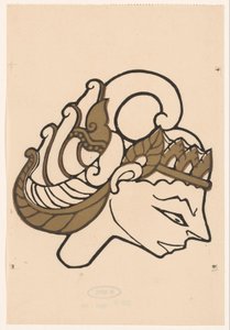 Hlava panenky wayang