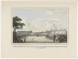Mobile Gun of Utrecht byla vděčně přijata městskou vládou. dne 19. srpna 1834 (název na objektu)