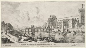 Pohledy na Paříž: Pohled na Louvre a Tuileries