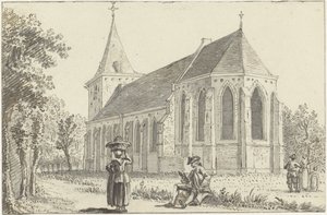 Kostel Zeist od Reinier Vinkeles (I)