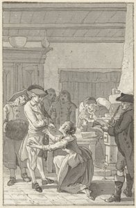 Ilustrace k románu Gustav Lindau od Reinier Vinkeles (I)